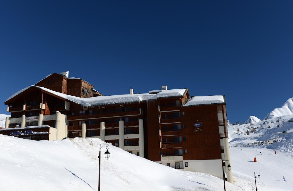 Residence Odalys Le Cervin La Plagne Bagian luar foto