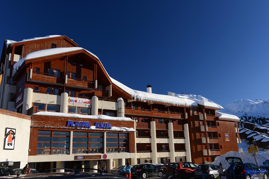 Residence Odalys Le Cervin La Plagne Bagian luar foto
